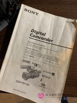 Sony digital camcorder DSRPD 150