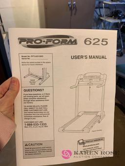 Pro-form treadmill