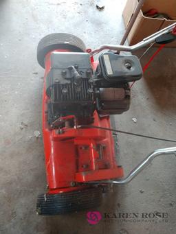 Lawnflite power propelled real mower