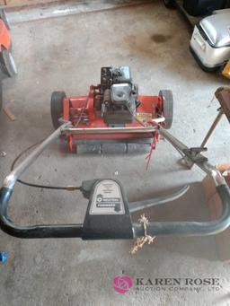 Lawnflite power propelled real mower