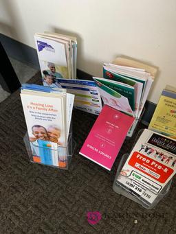 Pamphlet holder displays