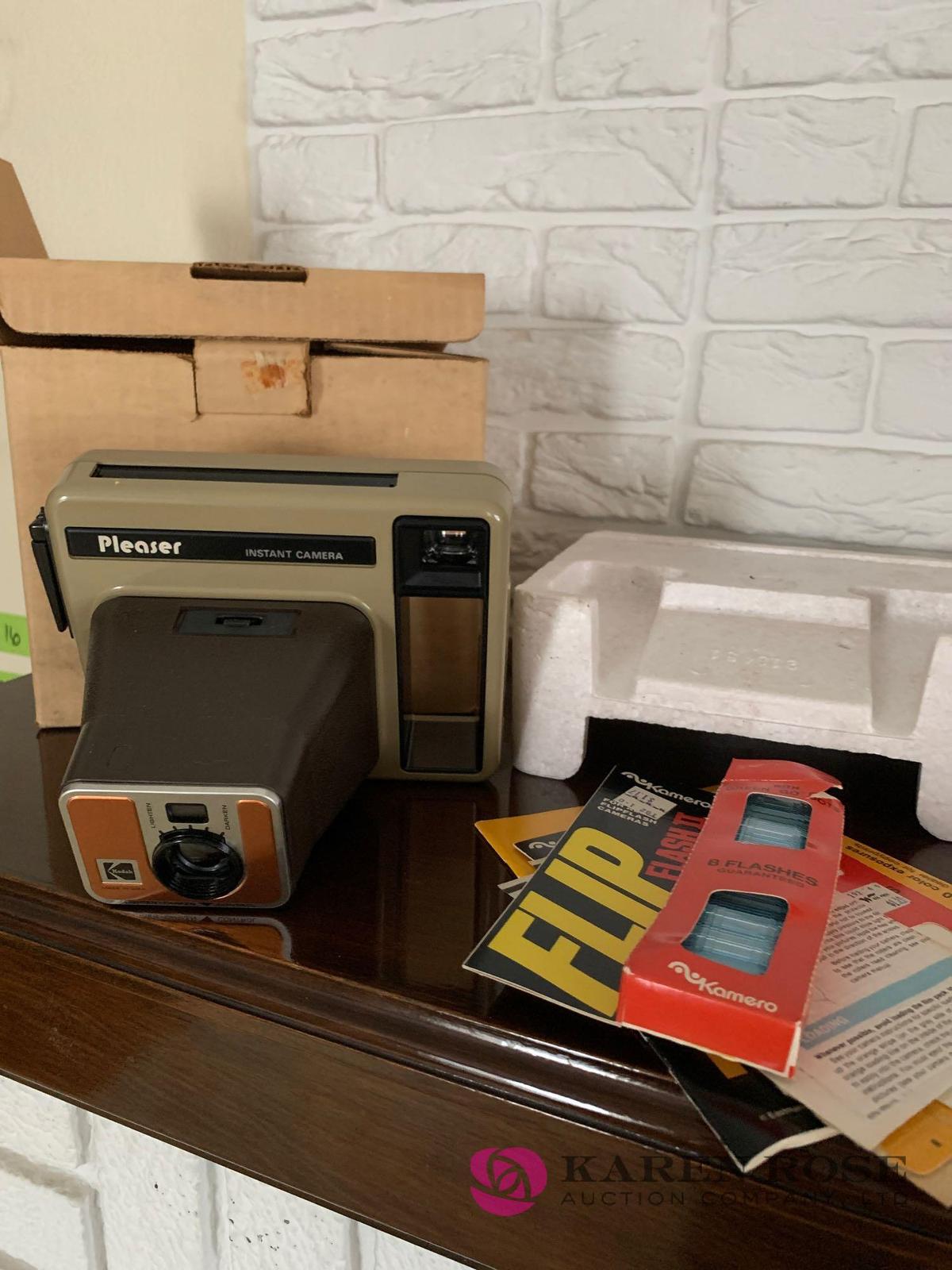 Vintage Kodak instant camera