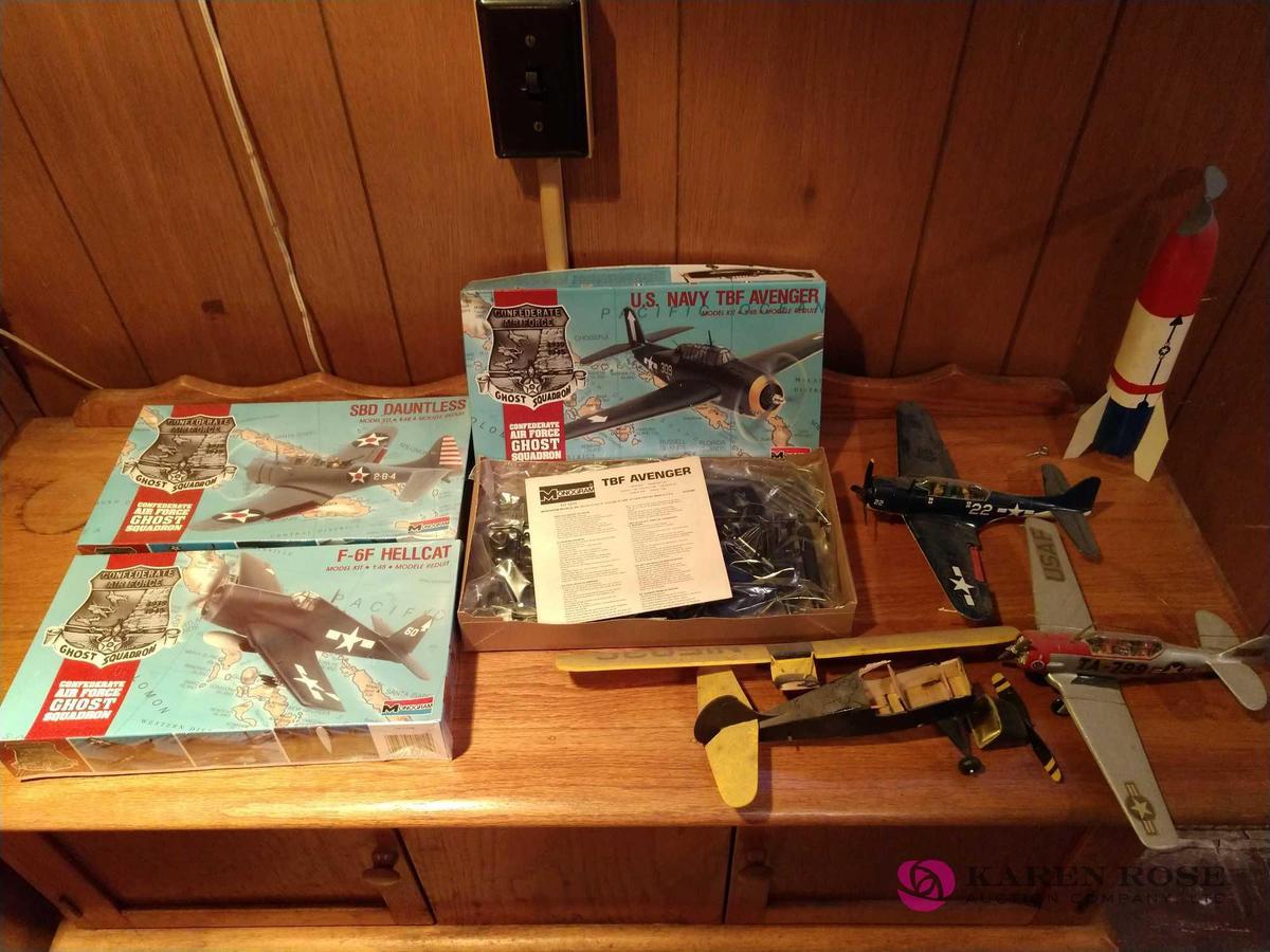 Monogram airplane kits