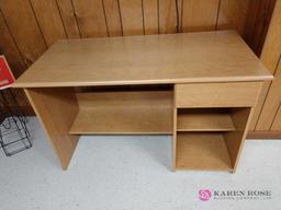 47 inch wood desk