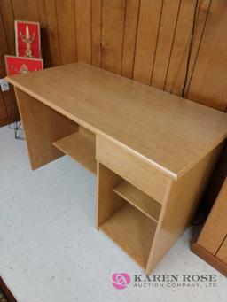 47 inch wood desk