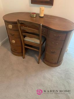 Vintage desk and chair