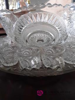 Punch bowl set