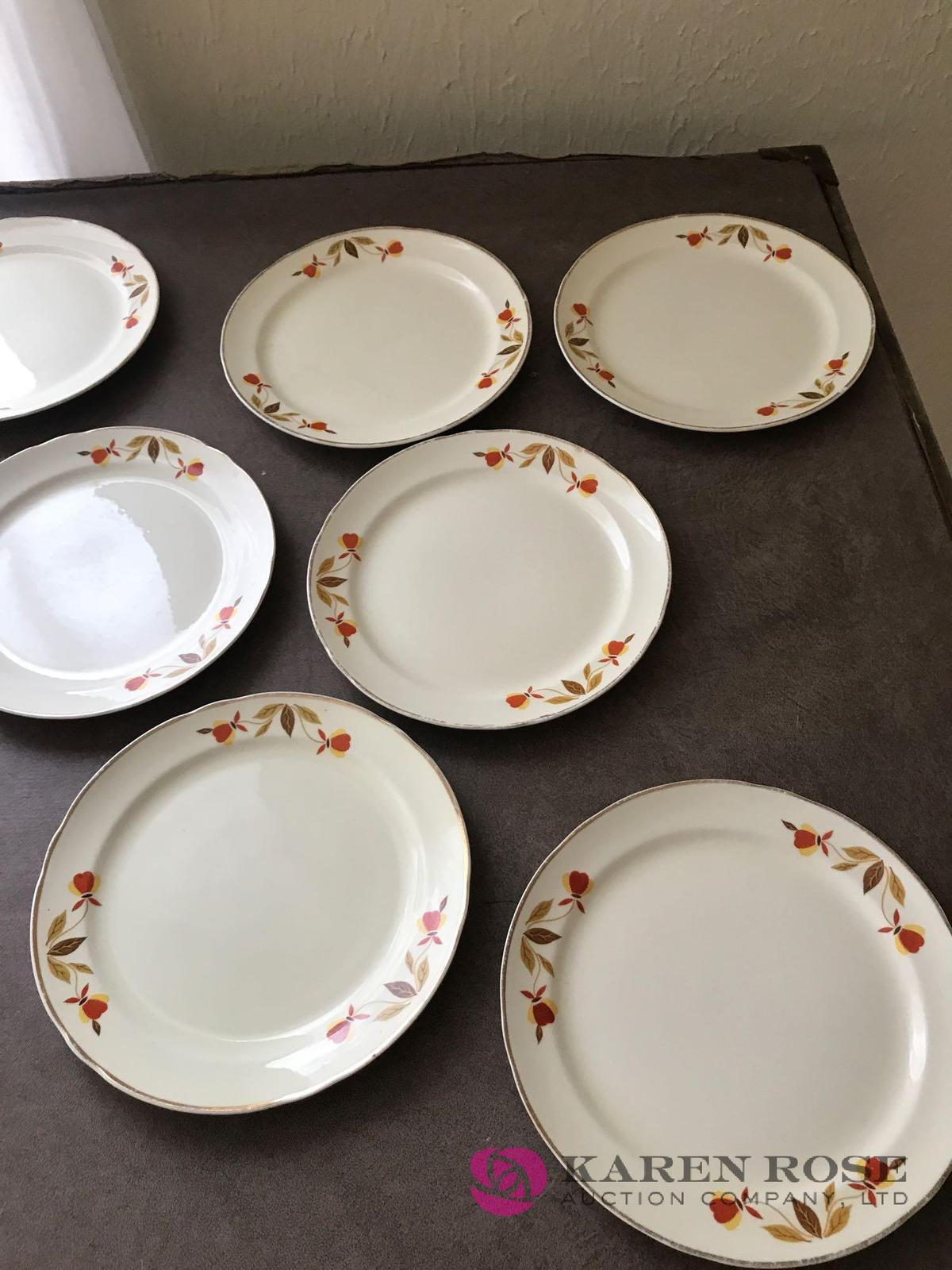 7- Hall Jewel Tea 7 plates