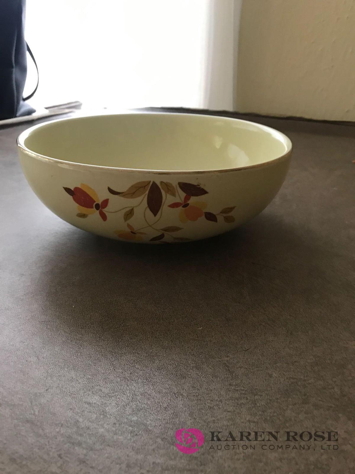 Hall Jewel Tea 9 serving bowl