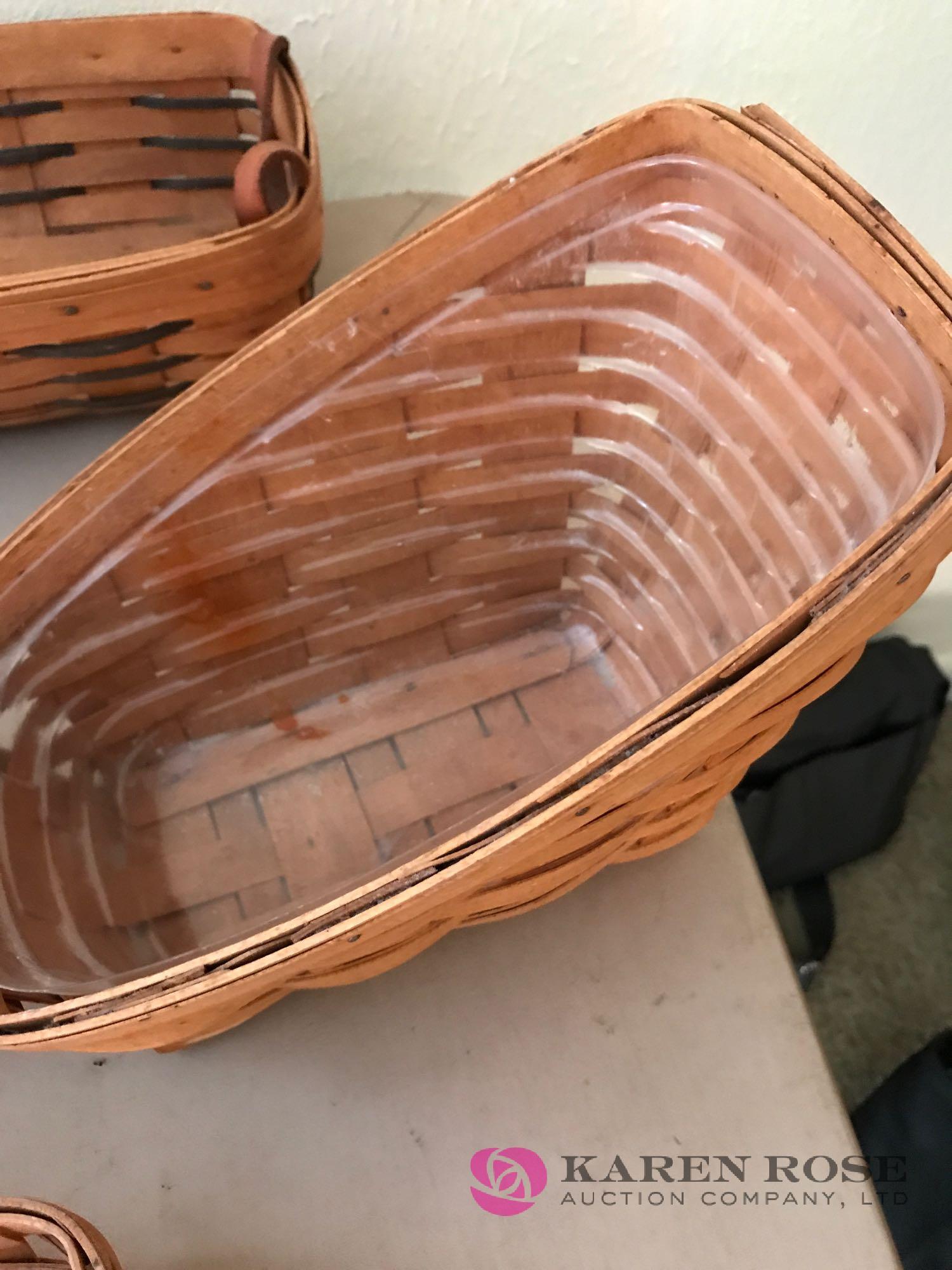 6- Longaberger Baskets