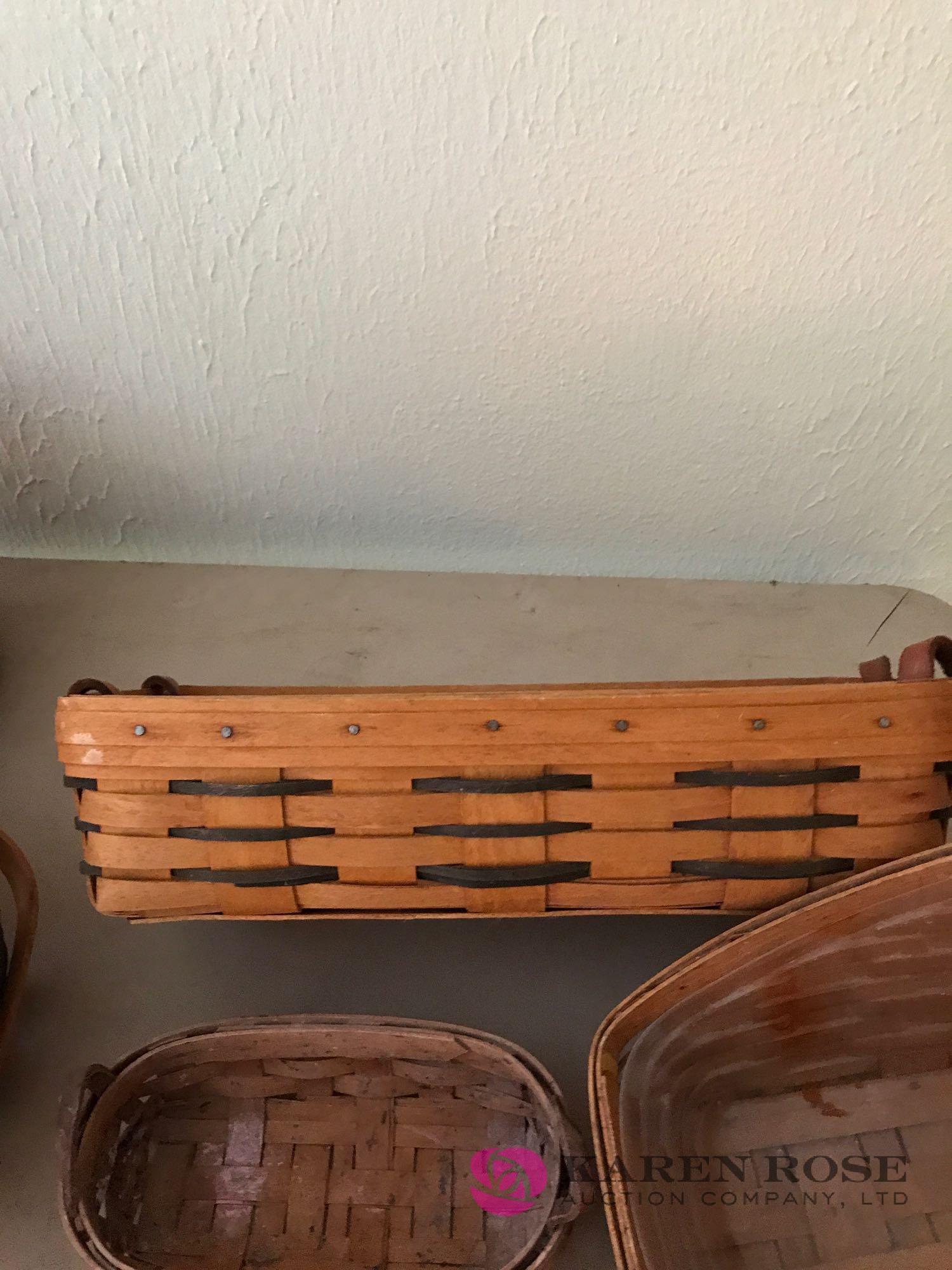 6- Longaberger Baskets