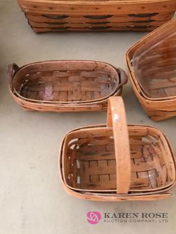 6- Longaberger Baskets