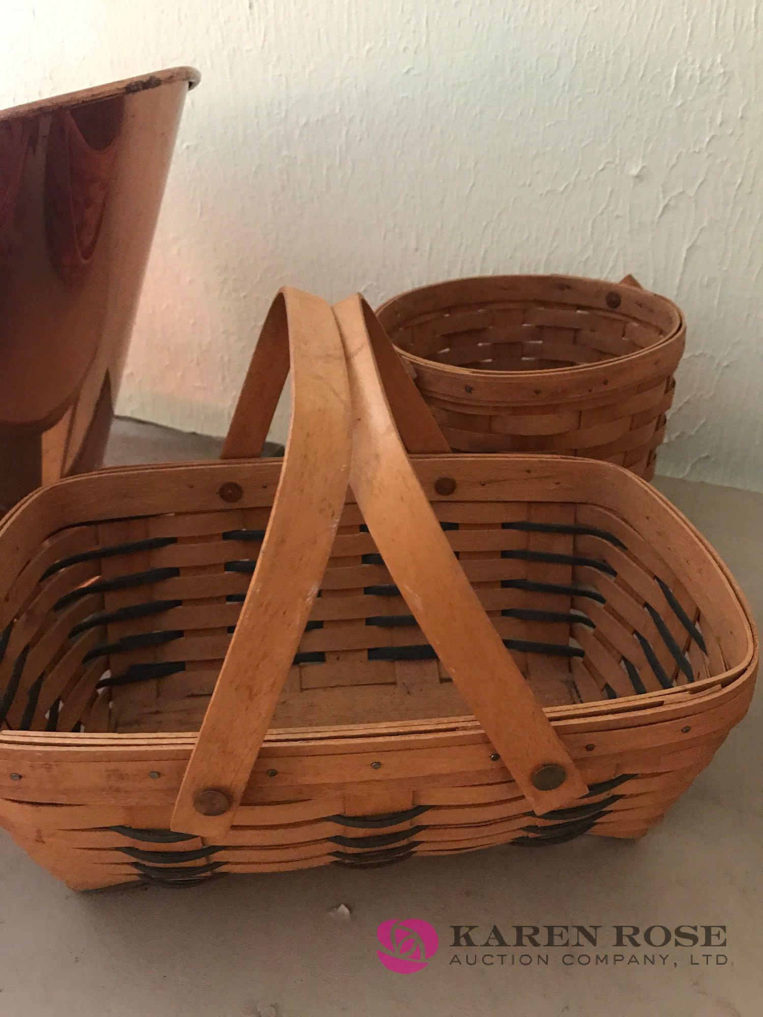6- Longaberger Baskets