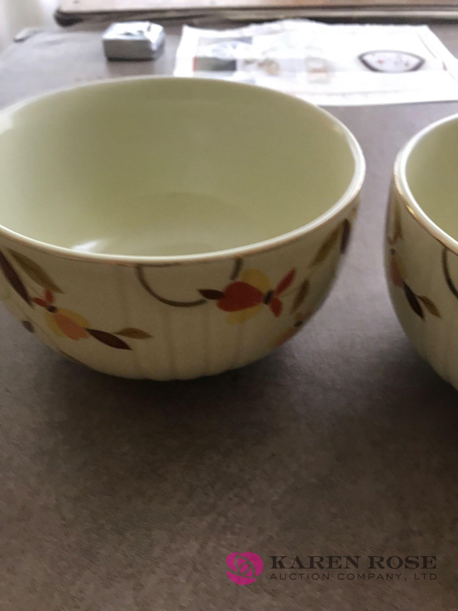 Halls Jewel Tes 6 bowls