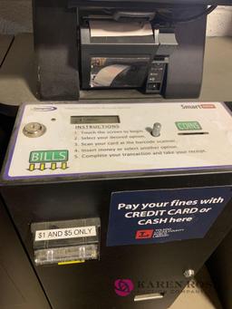 Two credit card machines