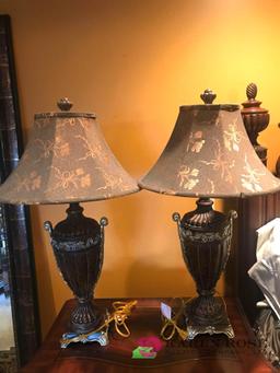 Pair of table lamps