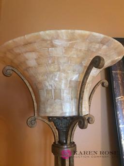 Decorative pole lamp