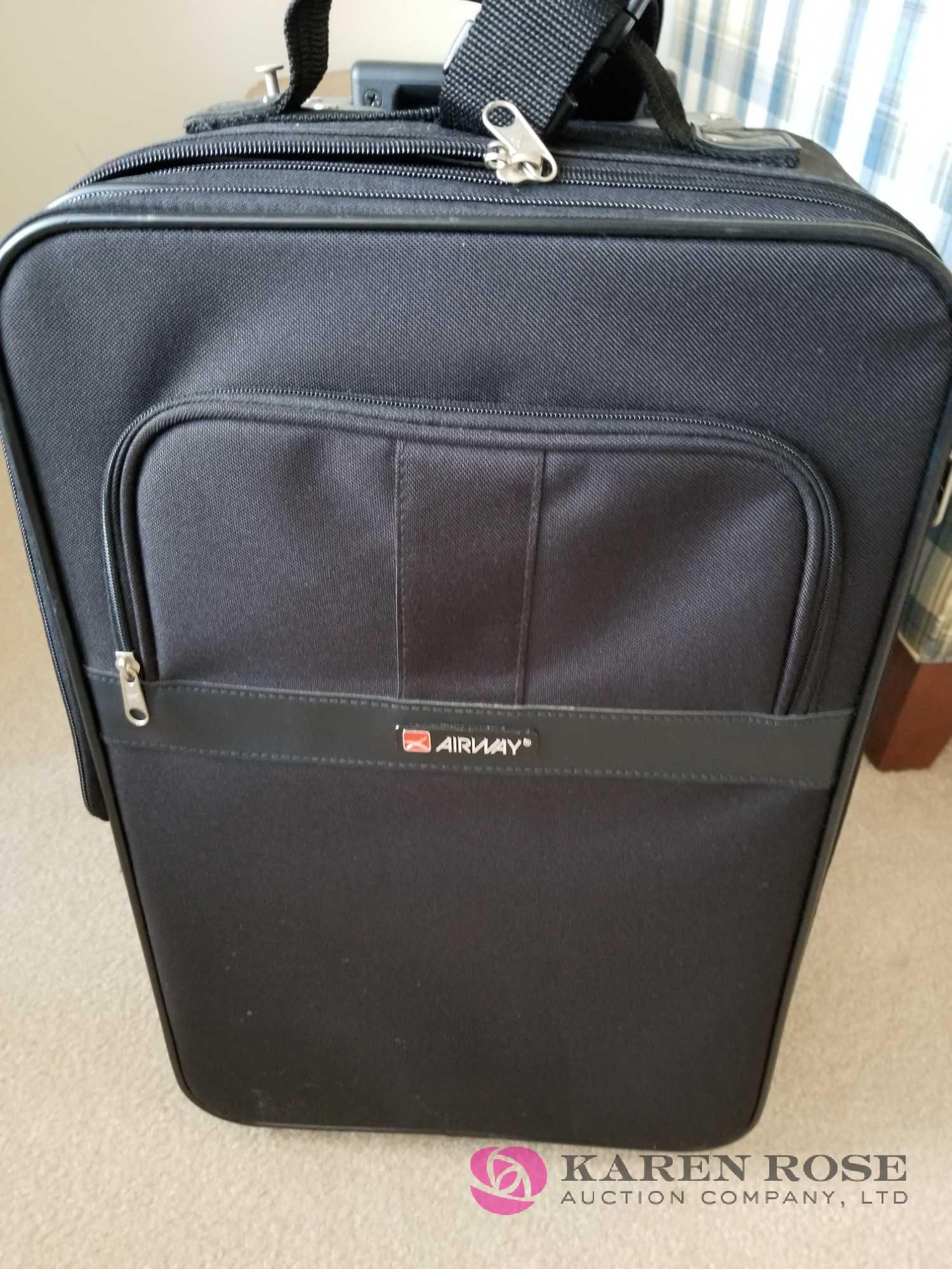 D - Chair and Luggage