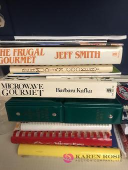 Assorted cook books