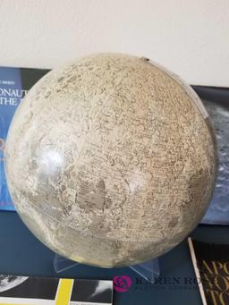 Moon Globe and Ephemera