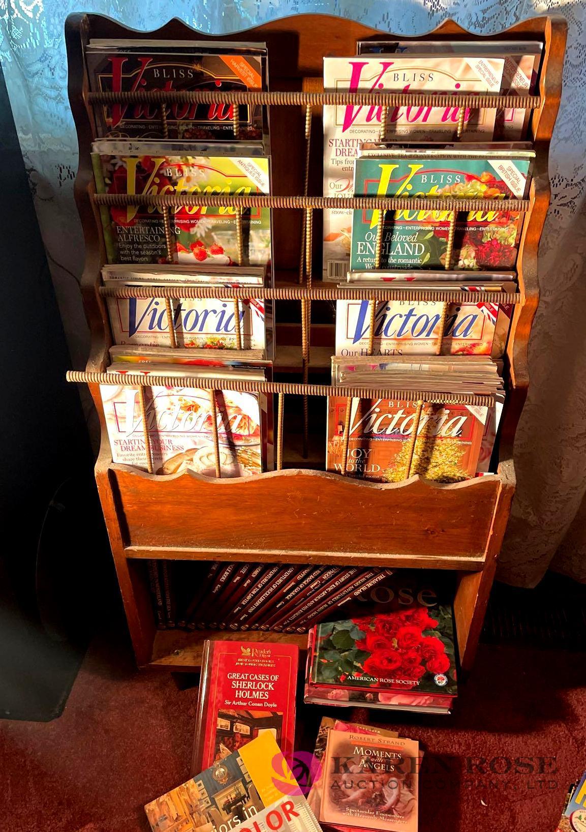 Bookcase with Books