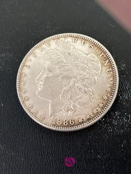 1886 barber head dollar