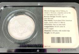 2000 silver American Eagle uncirculated