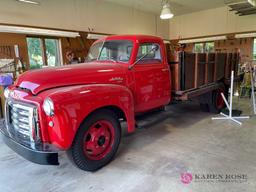 1950 GMC model 300 , 1 1/2 ton truck frame off resto.