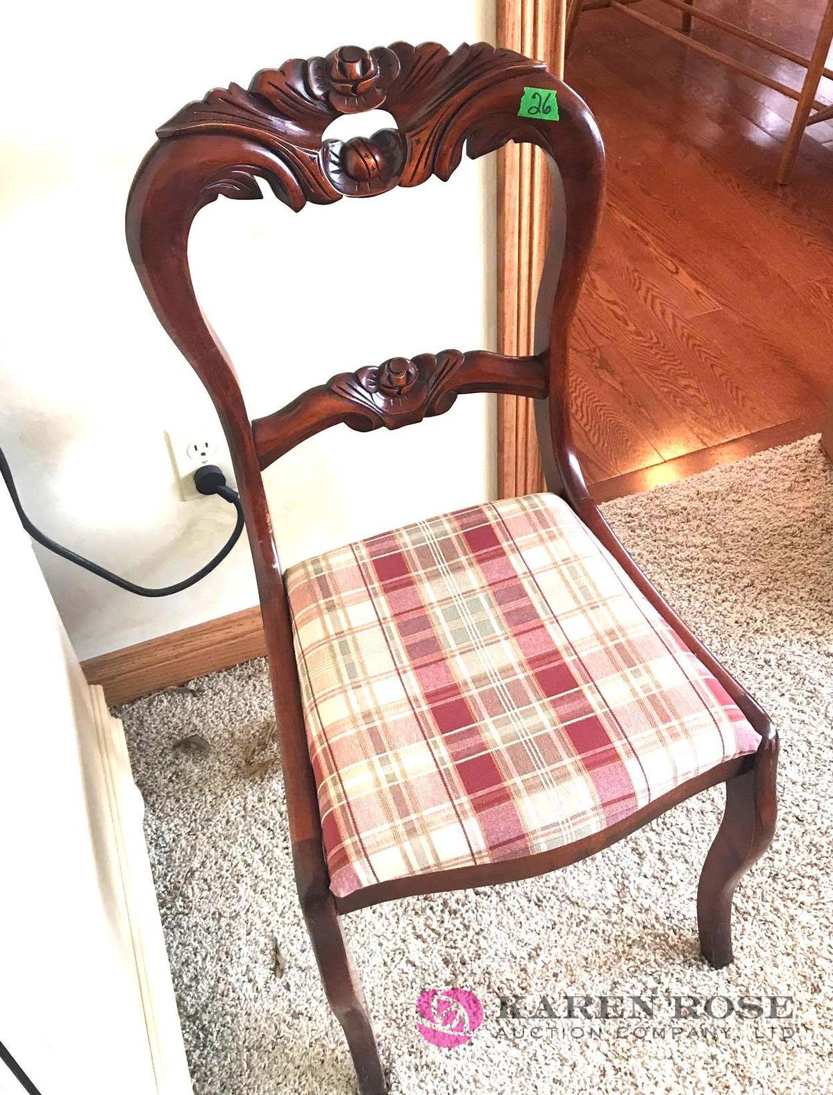 Antique wooden chair