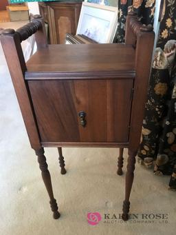 wooden smoking cabinet