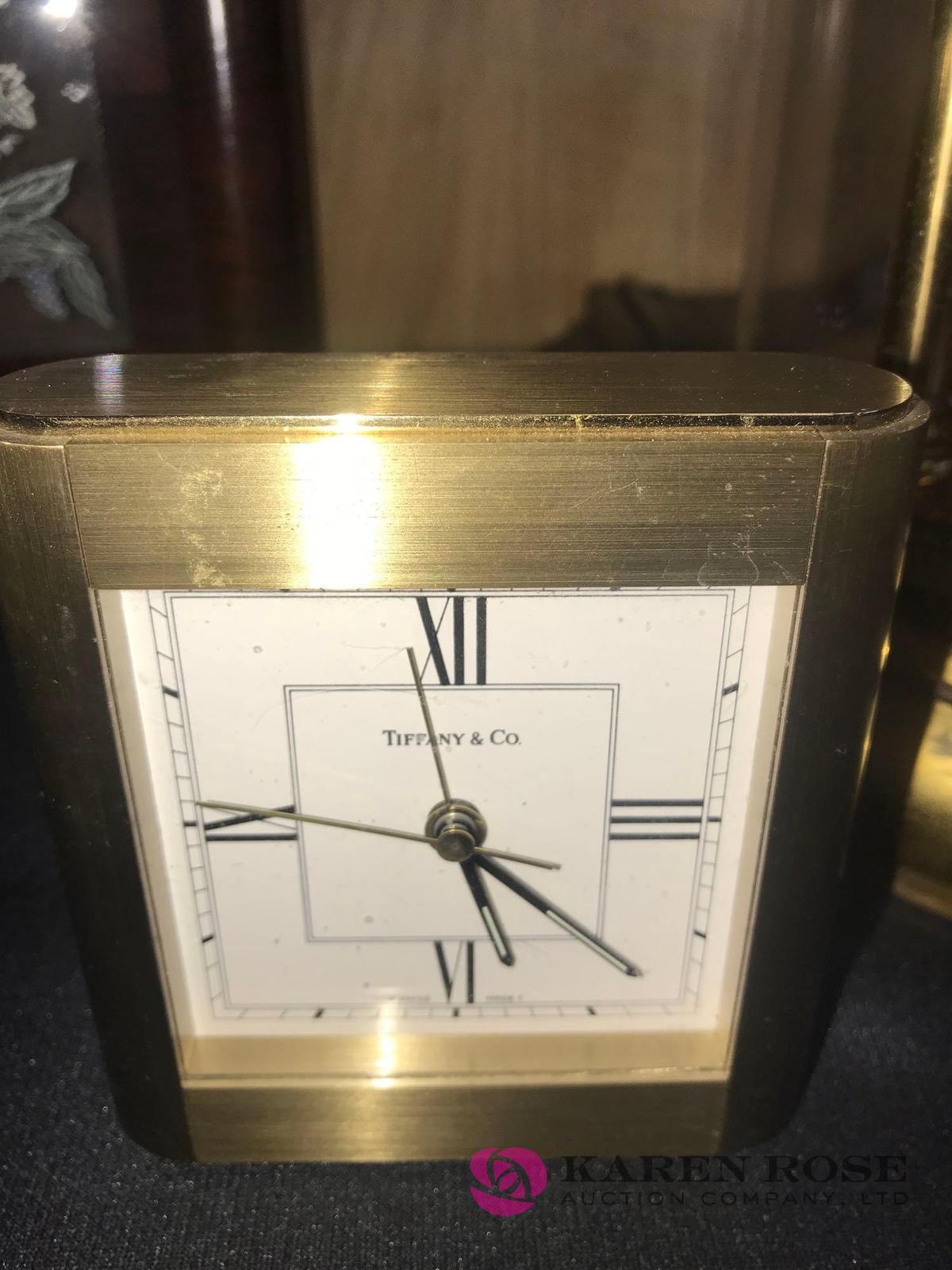 Tiffany & Co. Swiss made Quartz clock
