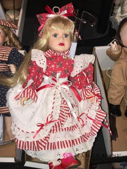 14 in unmarked porcelain doll