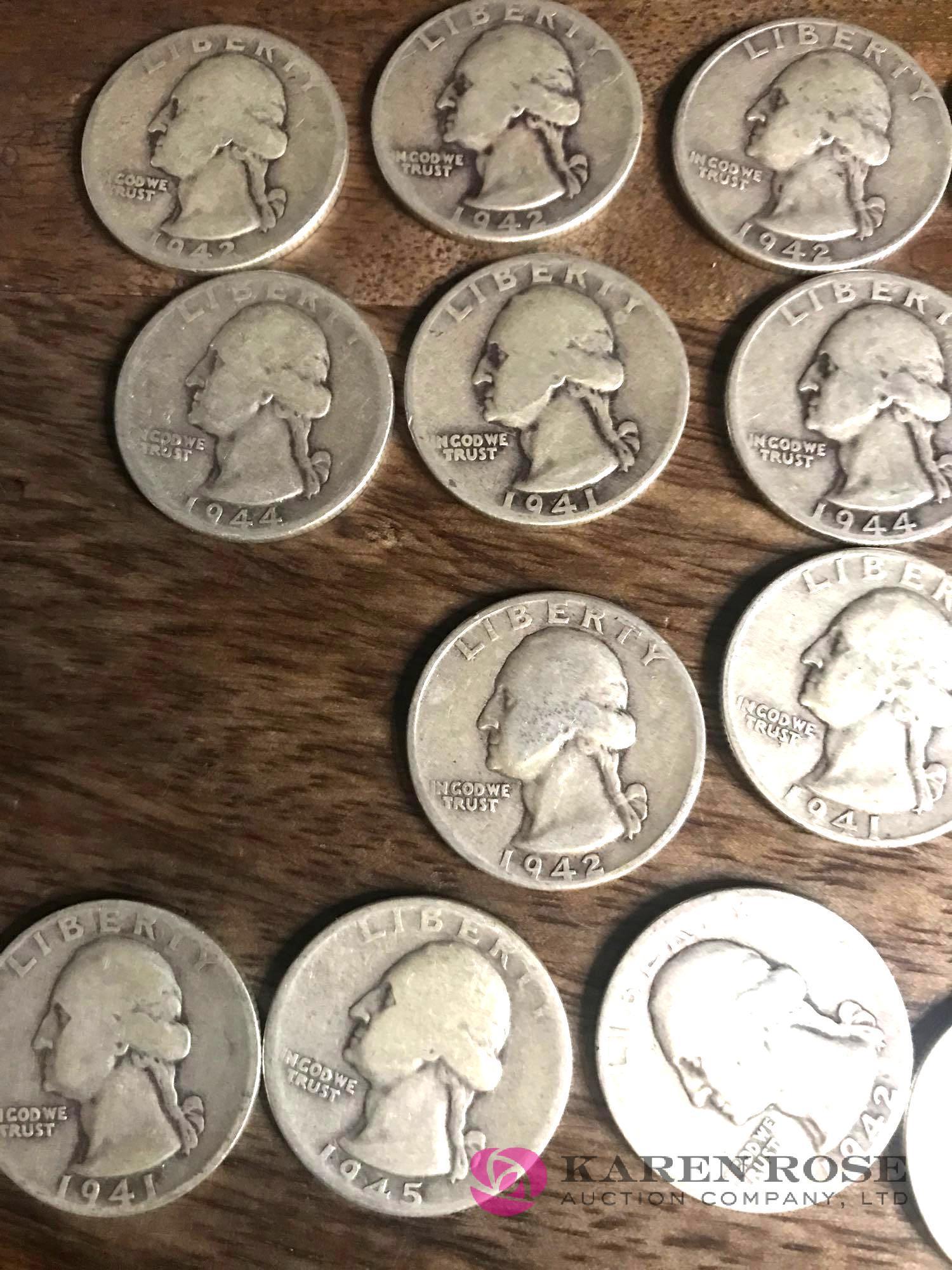 20- Washington Quarters