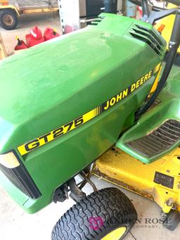 John Deere GT275 lawnmower