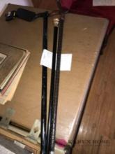 3 - antique canes two swords