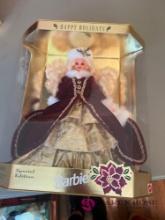 1996 special edition holiday Barbie blonde hair New