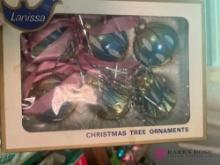 2- vintage Christmas ornaments
