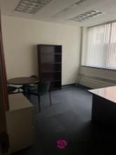 everything in office, desk, table and chairs file cabinet bookcase. Bring help to load.