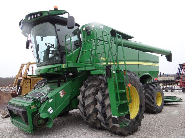 JD S680 Combine, 2013