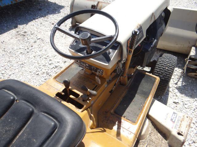 Montgomery Ward lawn tractor, front blade, & snow