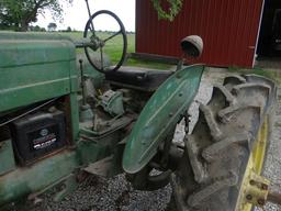 1949 JD MT GAS TRACTOR