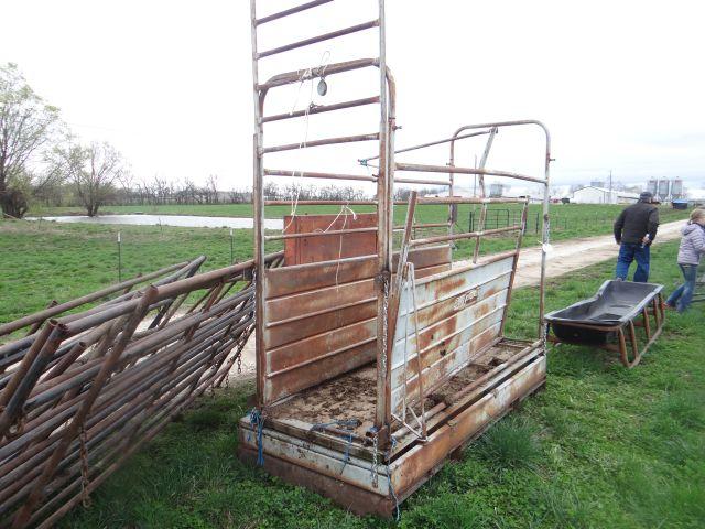 Lesco Mechanical Scales for Cattle