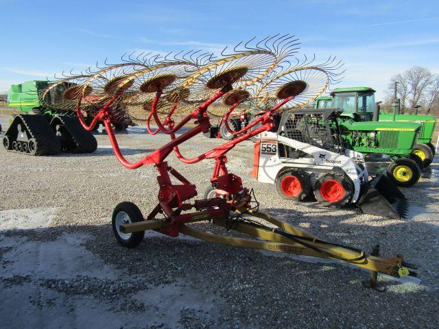 Durabilt 8 Wheel Carted Rake