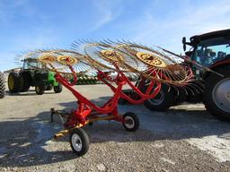 Durabilt 8 Wheel Carted Rake