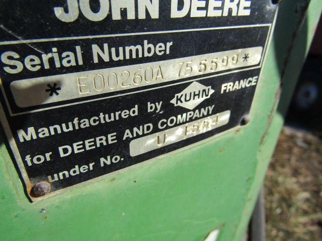 John Deere 260 Disc Mower