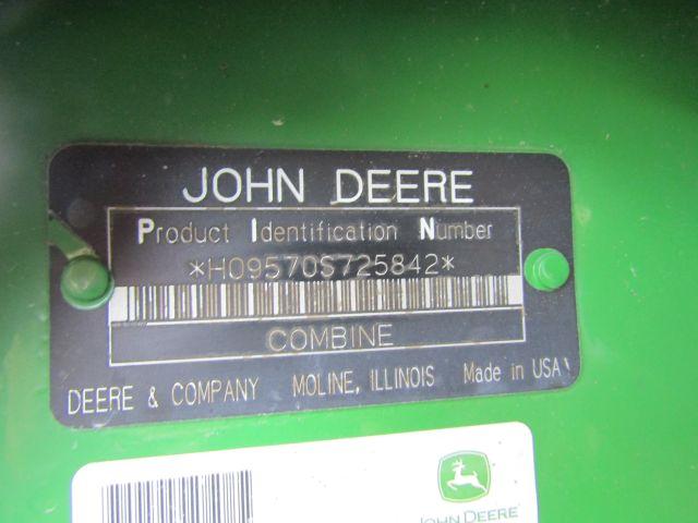 John Deere 9570STS Combine, 2008