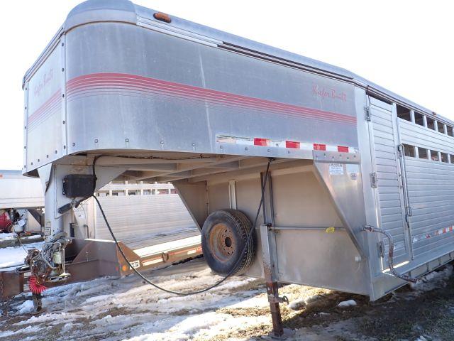 2000 Keifer Bilt Aluminum Livestock Trailer