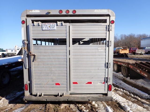 2000 Keifer Bilt Aluminum Livestock Trailer