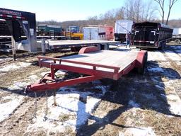 2016 Load Trail 18' Flatbed Trailer