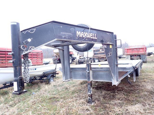 2005 Maxwell Gooseneck Trailer